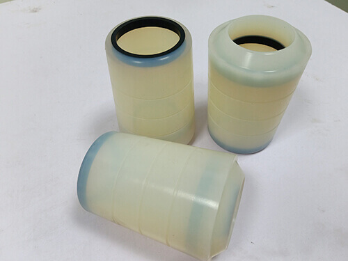 silicone molded insert part